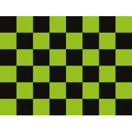 שטיח PVC "דגל מרוצים" - ירוק
