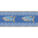 שטיח PVC "פסיספס דגים" - כחול